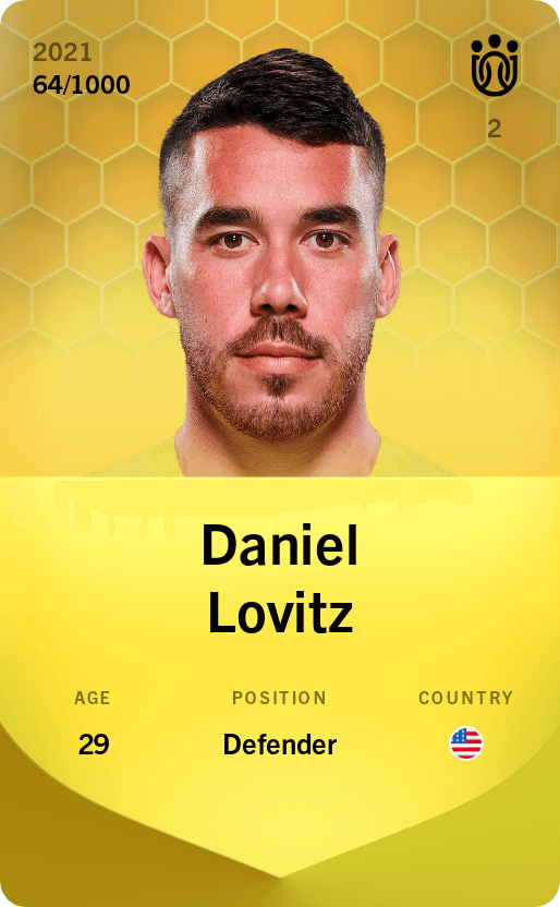Daniel Lovitz 2021-22 • Limited 64/1000