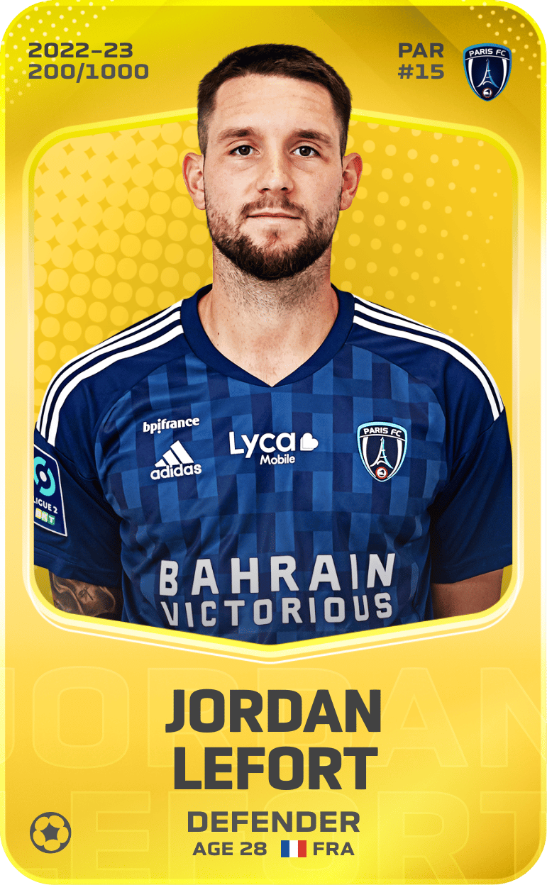 Jordan Lefort 2022-23 • Limited 200/1000