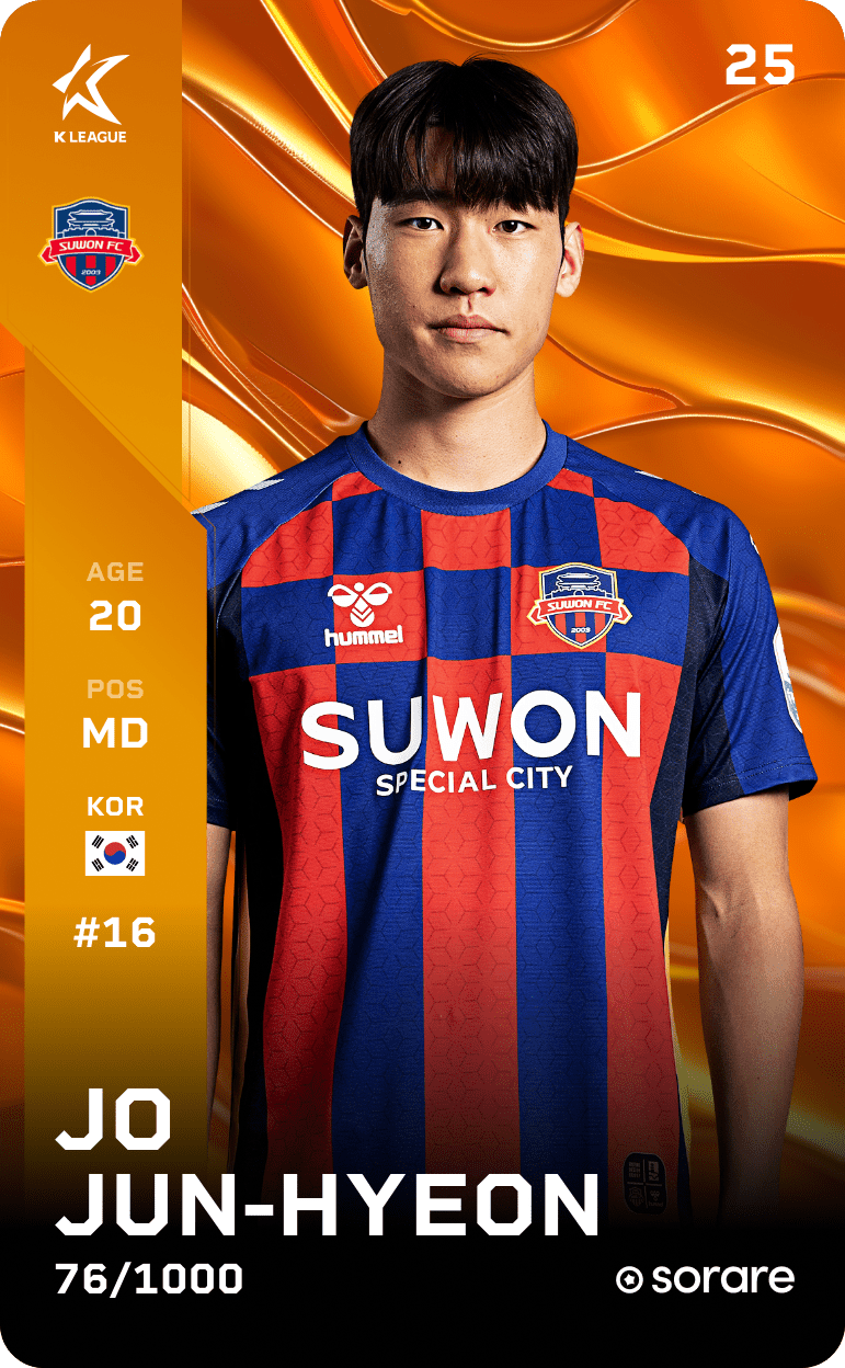 Jo Joon-Hyeon 2025-26 • Limited 76/1000