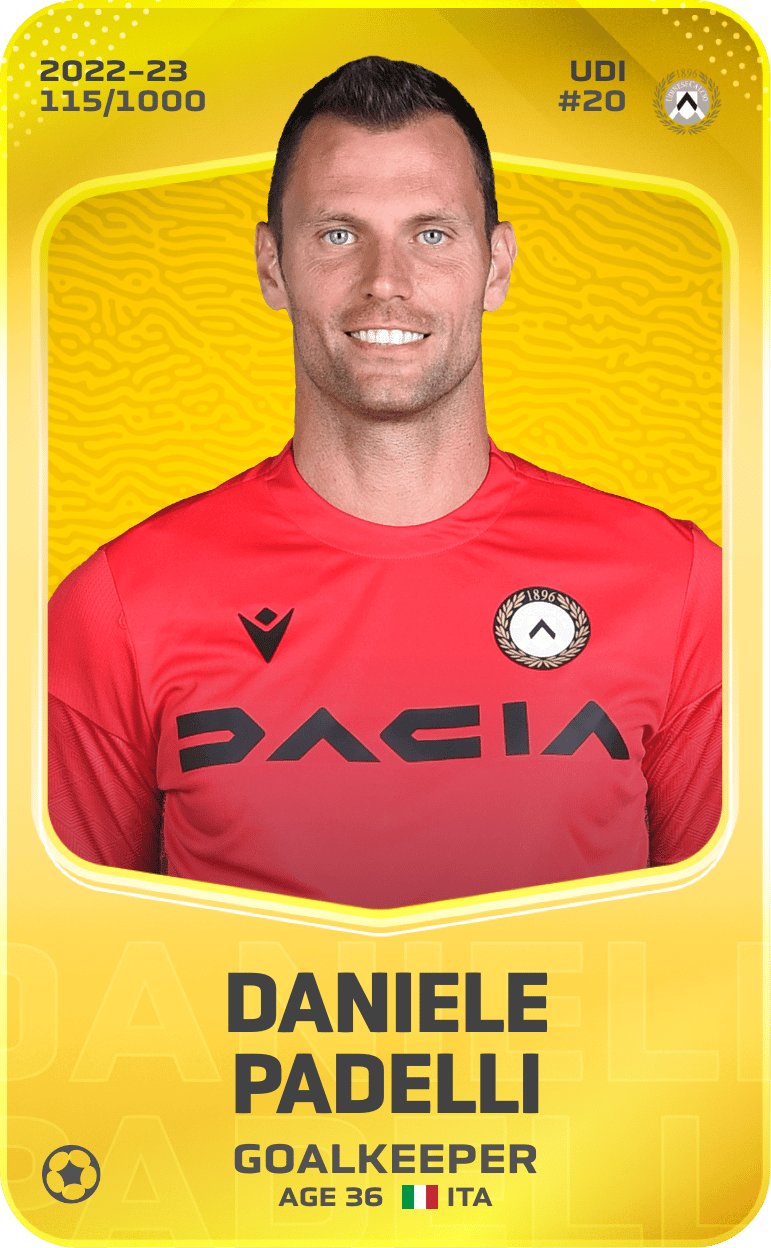 Daniele Padelli 2022-23 • Limited 115/1000