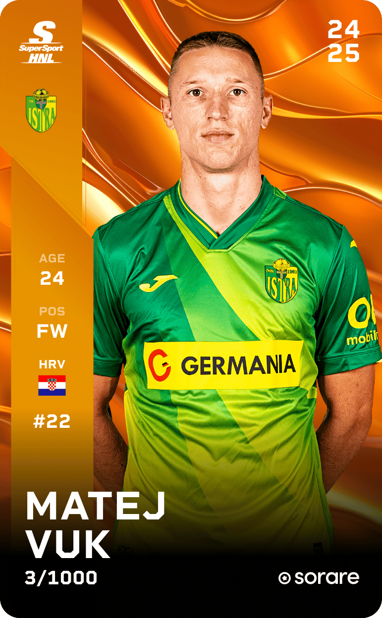 Matej Vuk 2024-25 • Limited 3/1000