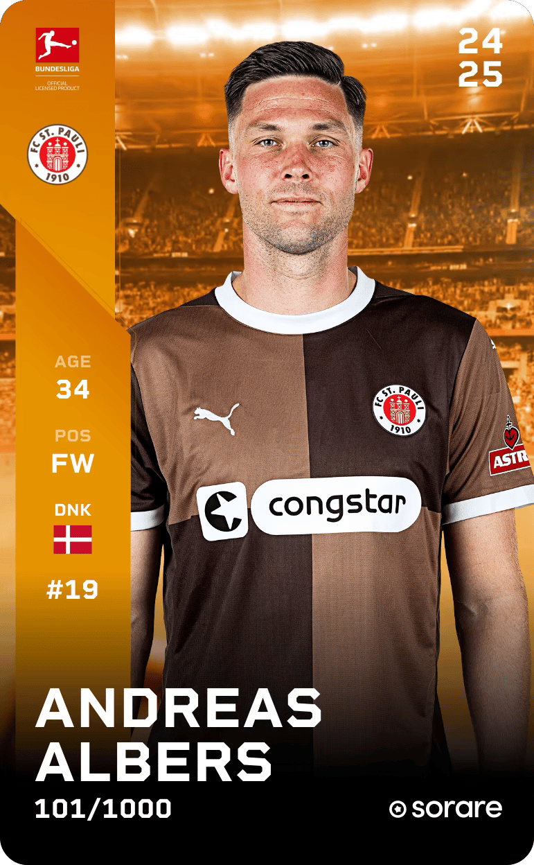 Andreas Albers 2024-25 • Limited 101/1000
