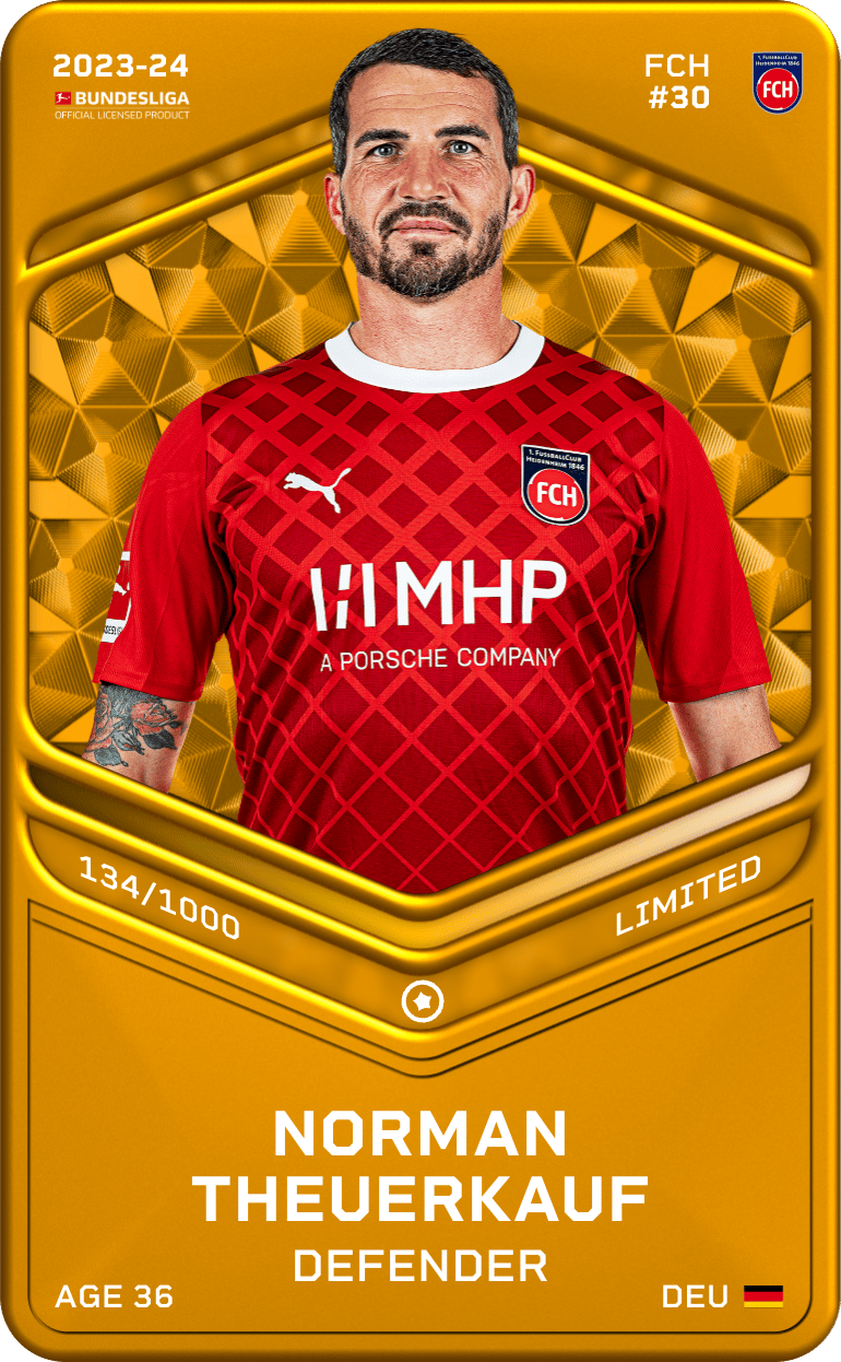 Norman Theuerkauf 2023-24 • Limited 134/1000