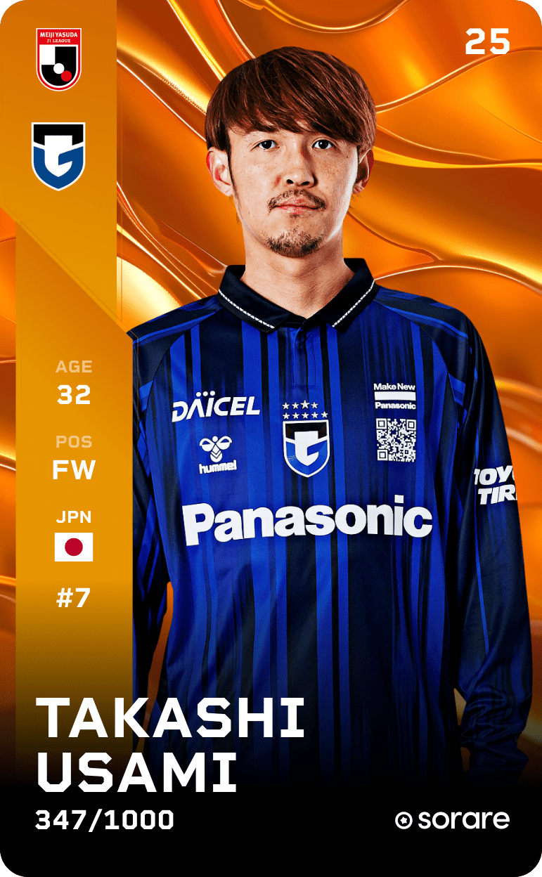 Takashi Usami 2025-26 • Limited 347/1000
