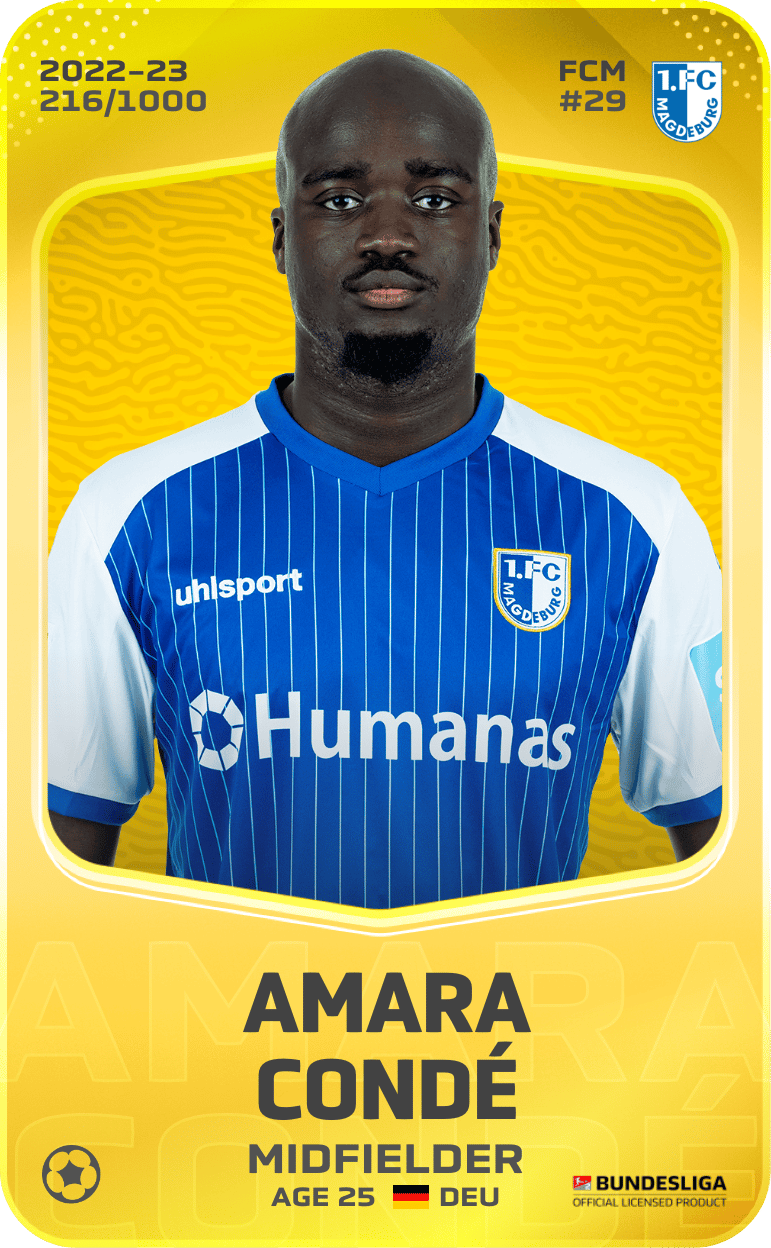 Amara Condé 2022-23 • Limited 216/1000