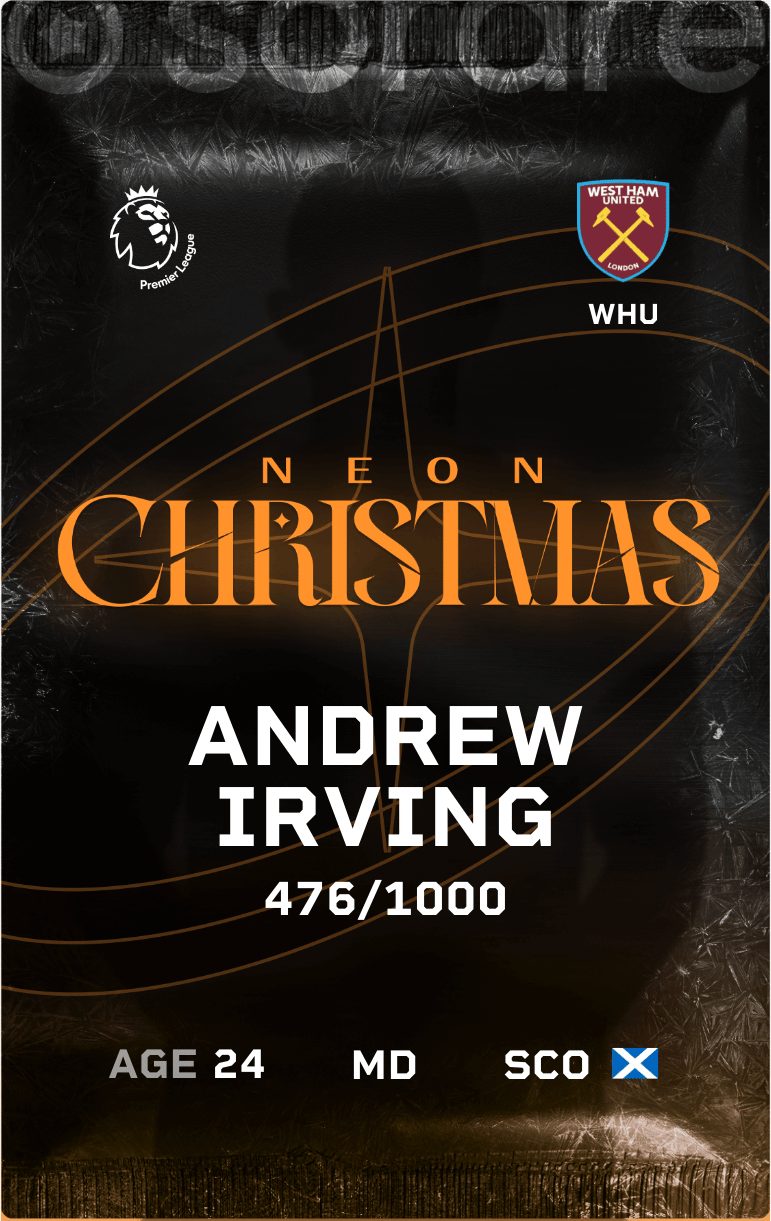 Andrew Irving 2024-25 • Limited 476/1000