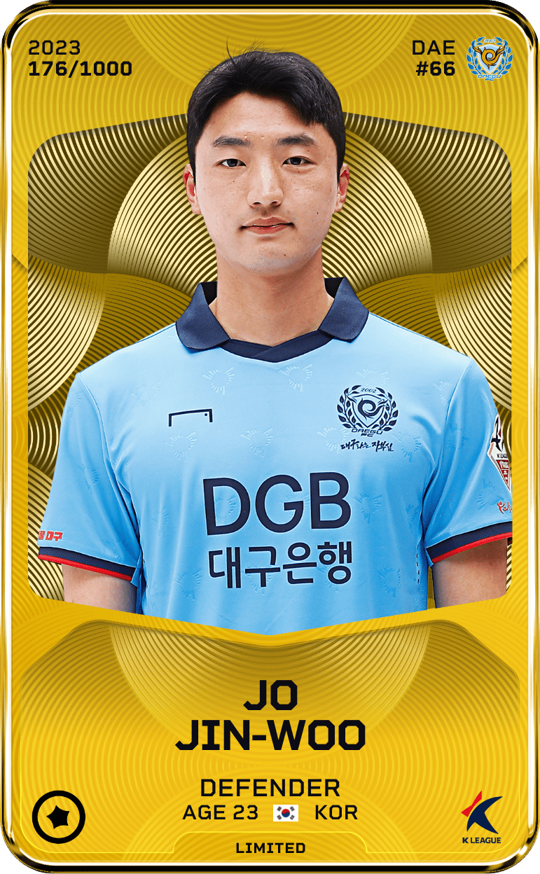 Jo Jin-woo 2023-24 • Limited 176/1000