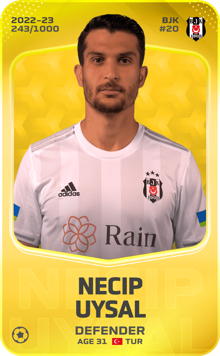 Necip Uysal 2022-23 • Limited 243/1000