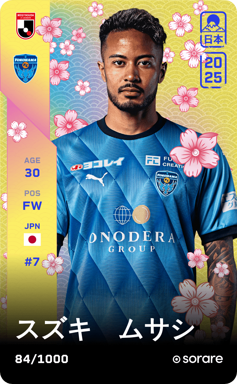 Musashi Suzuki 2025-26 • Limited 84/1000