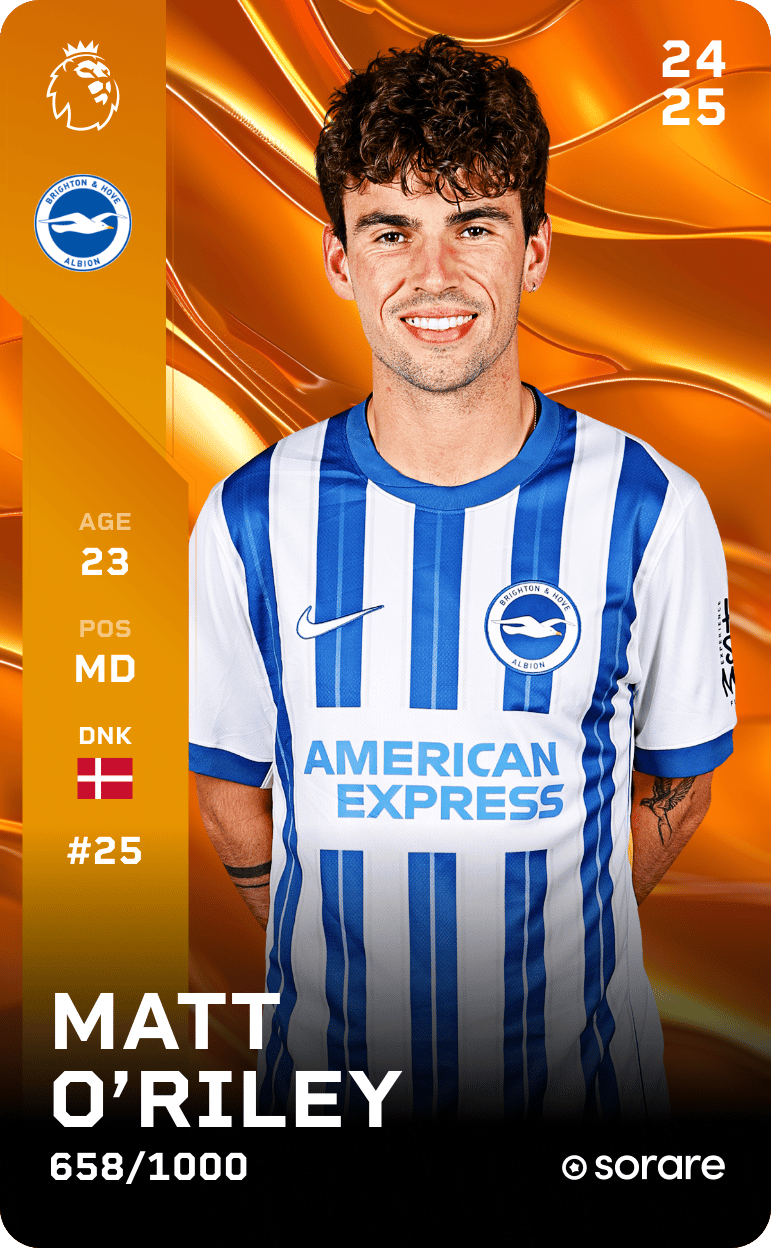 Matt O’Riley 2024-25 • Limited 658/1000
