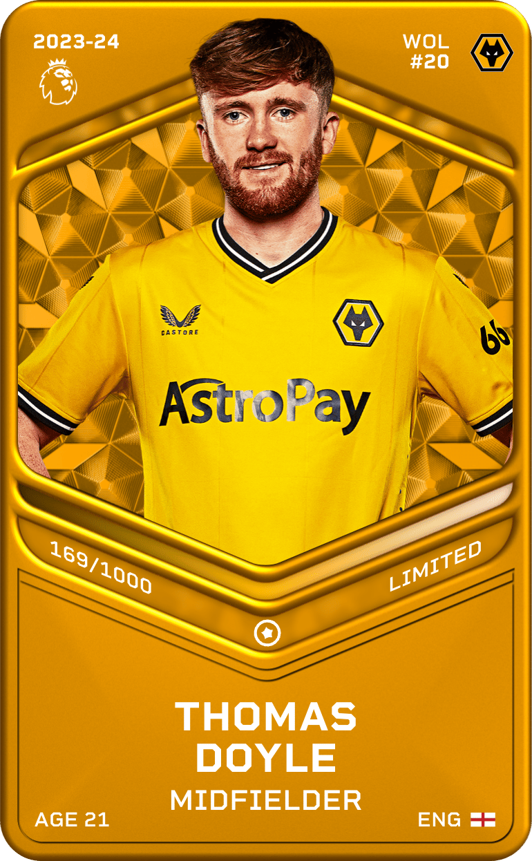 Thomas Doyle 2023-24 • Limited 169/1000