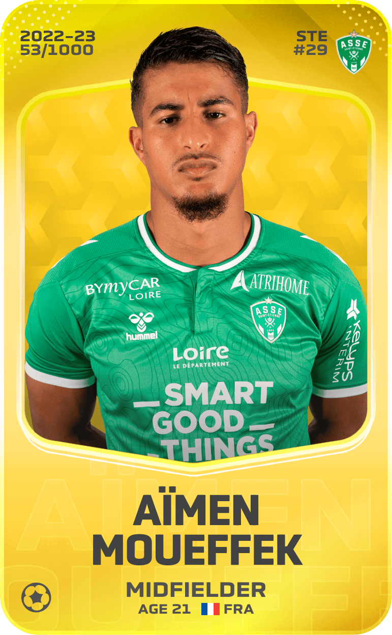 Aïmen Moueffek 2022-23 • Limited 53/1000