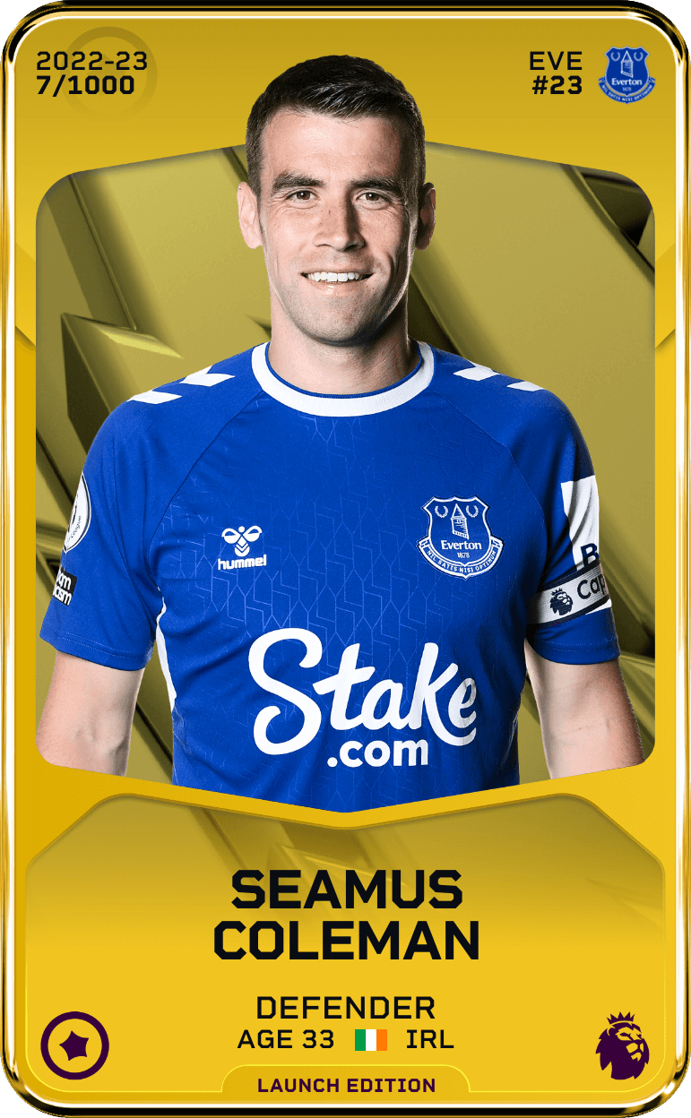 Seamus Coleman 2022-23 • Limited 7/1000