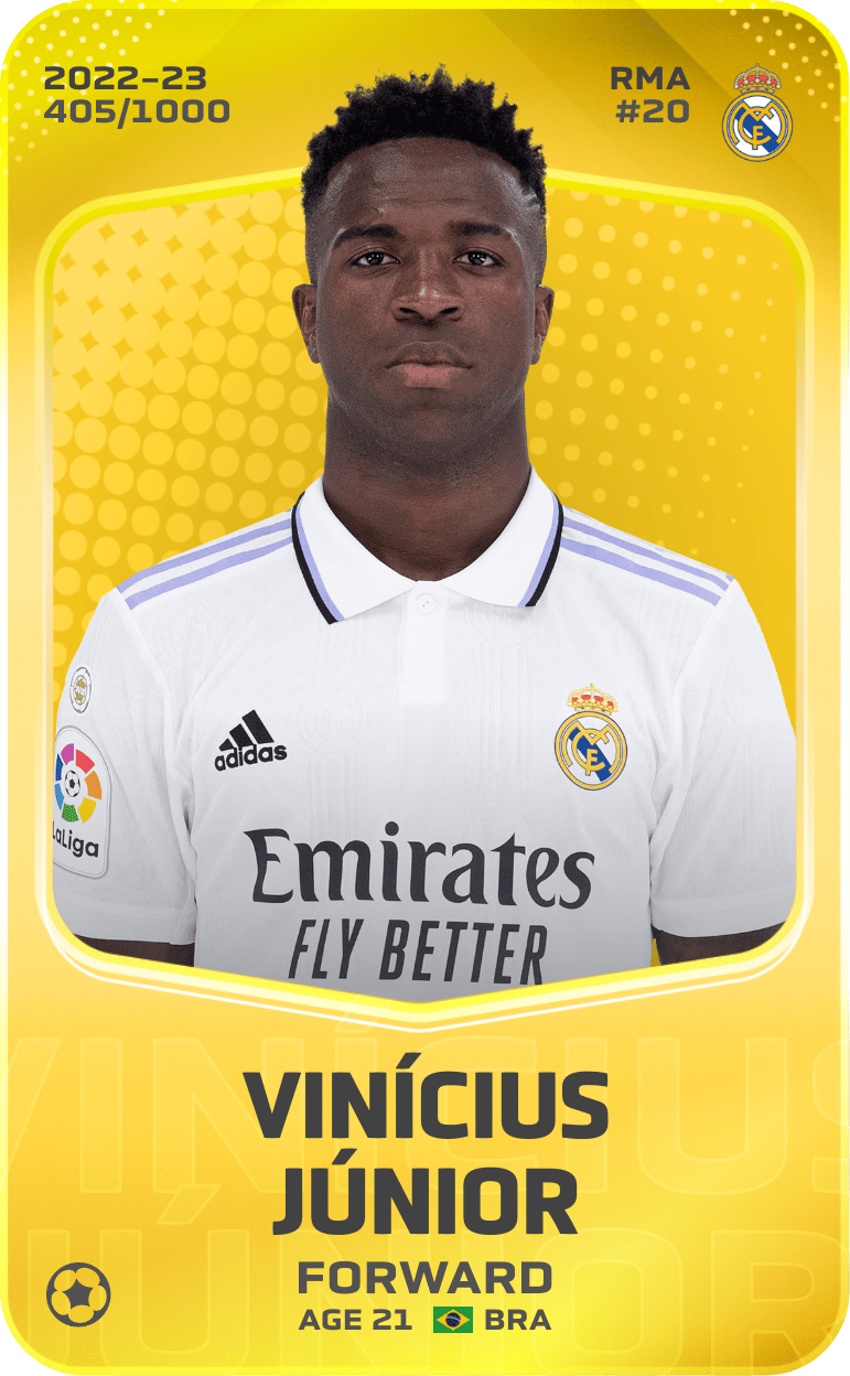 Vinícius Júnior 2022-23 • Limited 405/1000
