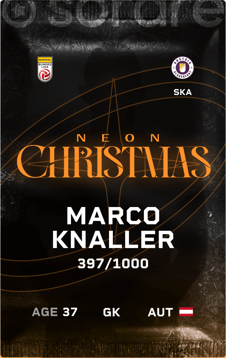 Marco Knaller 2024-25 • Limited 397/1000