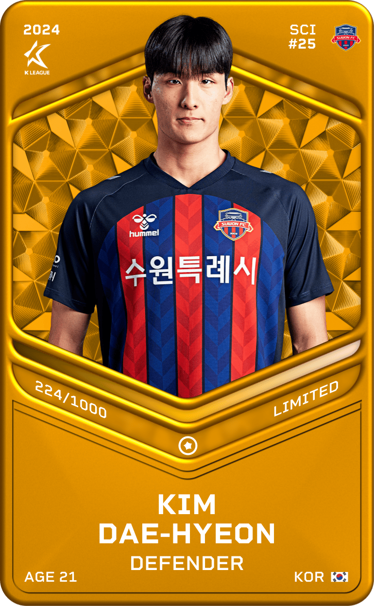 Kim Dae-Hyeon 2024-25 • Limited 224/1000