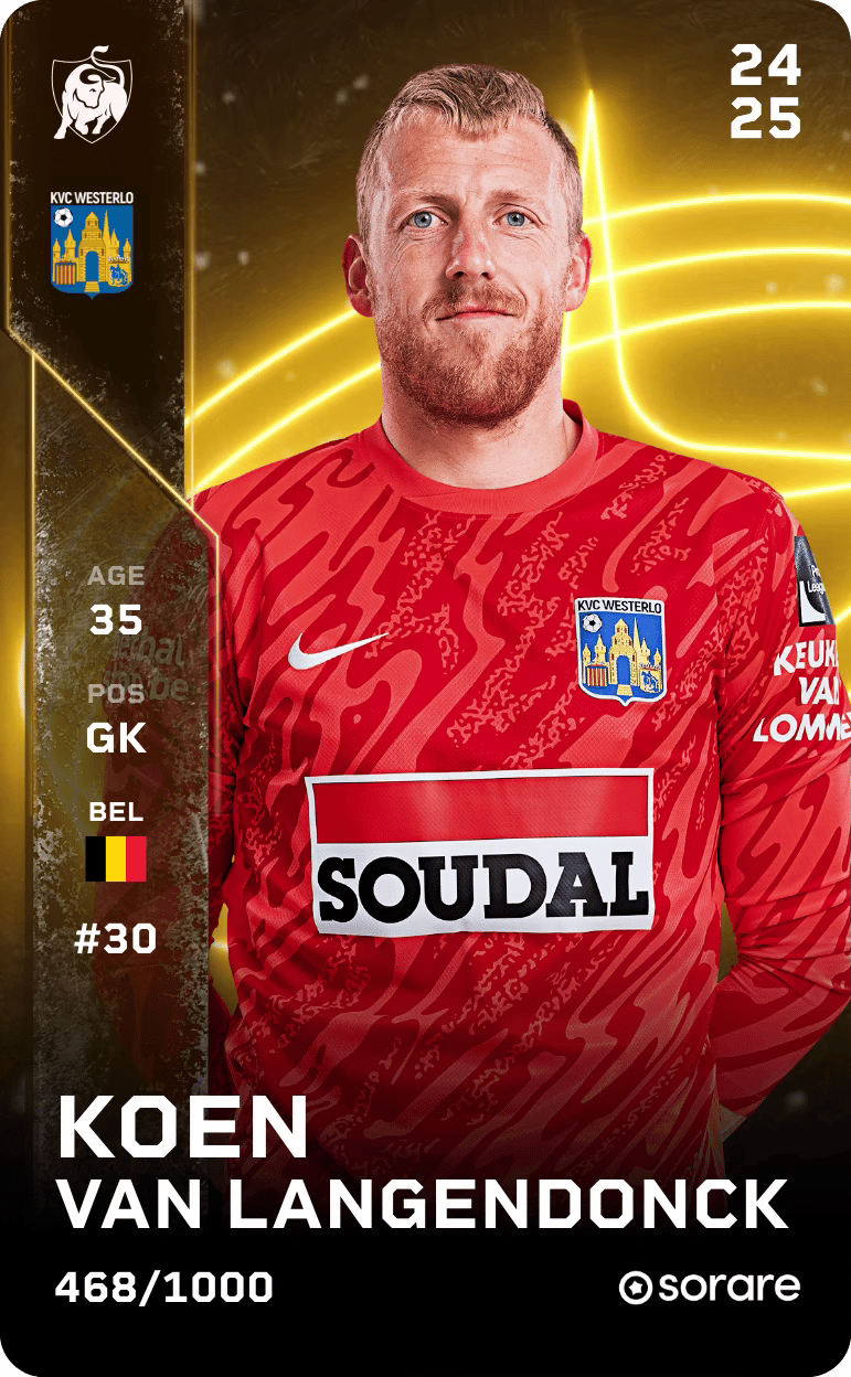 Koen Van Langendonck 2024-25 • Limited 468/1000