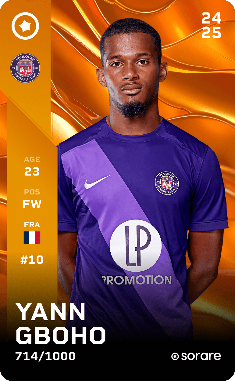 Yann Gboho 2024-25 • Limited 714/1000