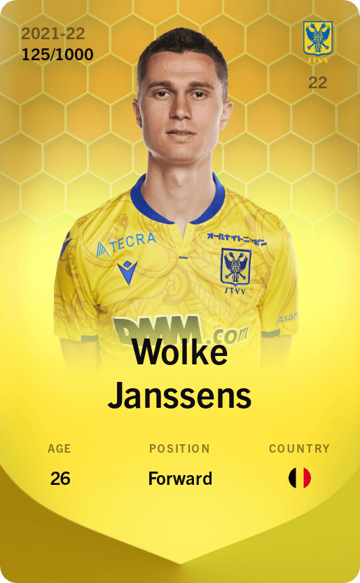 Wolke Janssens 2021-22 • Limited 125/1000
