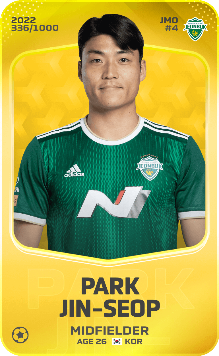 Park Jin-Seop 2022-23 • Limited 336/1000