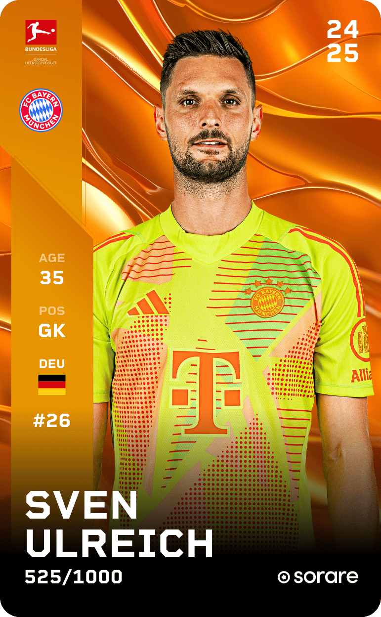 Sven Ulreich 2024-25 • Limited 525/1000