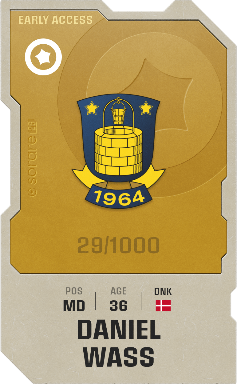Daniel Wass 2025-26 • Limited 29/1000