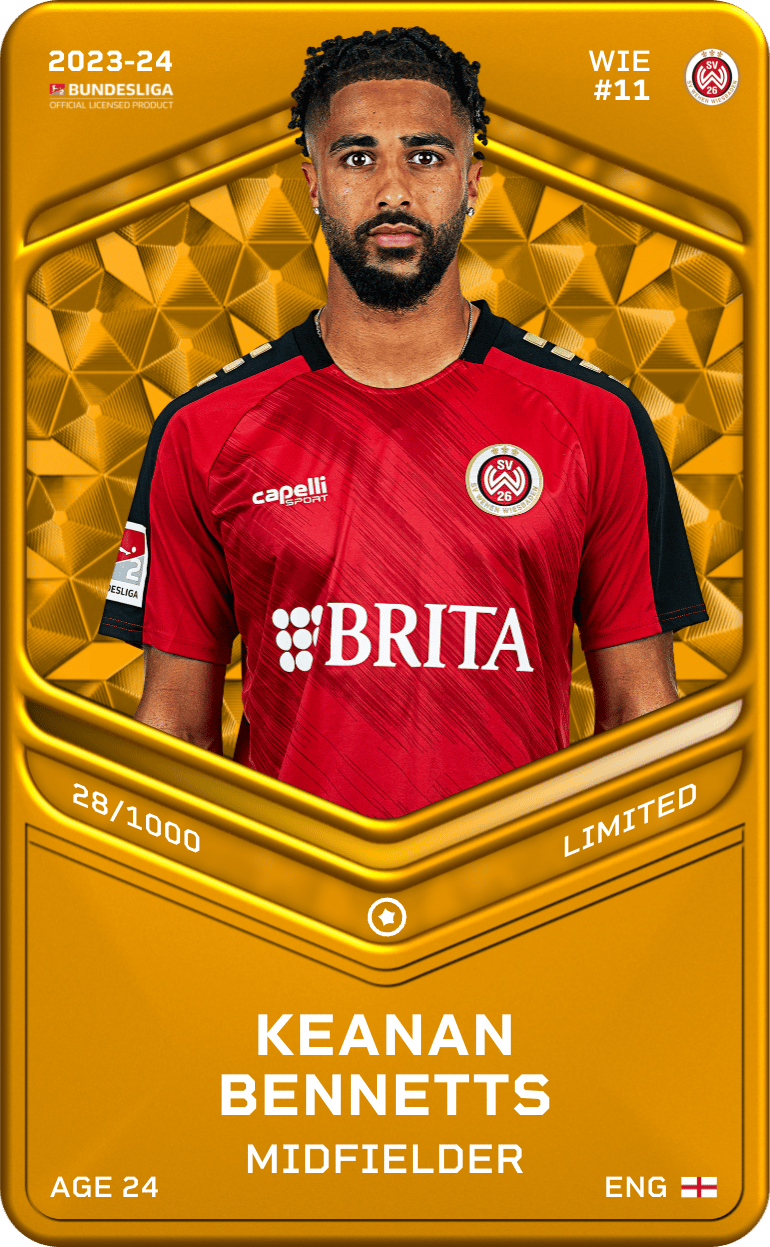 Keanan Bennetts 2023-24 • Limited 28/1000