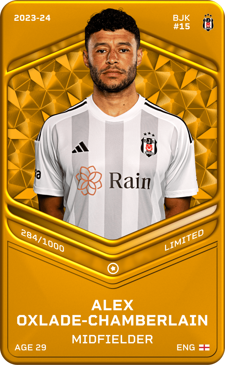 Alex Oxlade-Chamberlain 2023-24 • Limited 284/1000