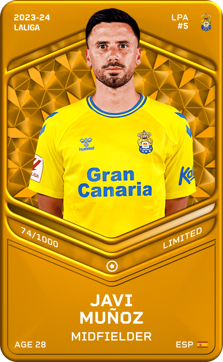 Javi Muñoz 2023-24 • Limited 74/1000
