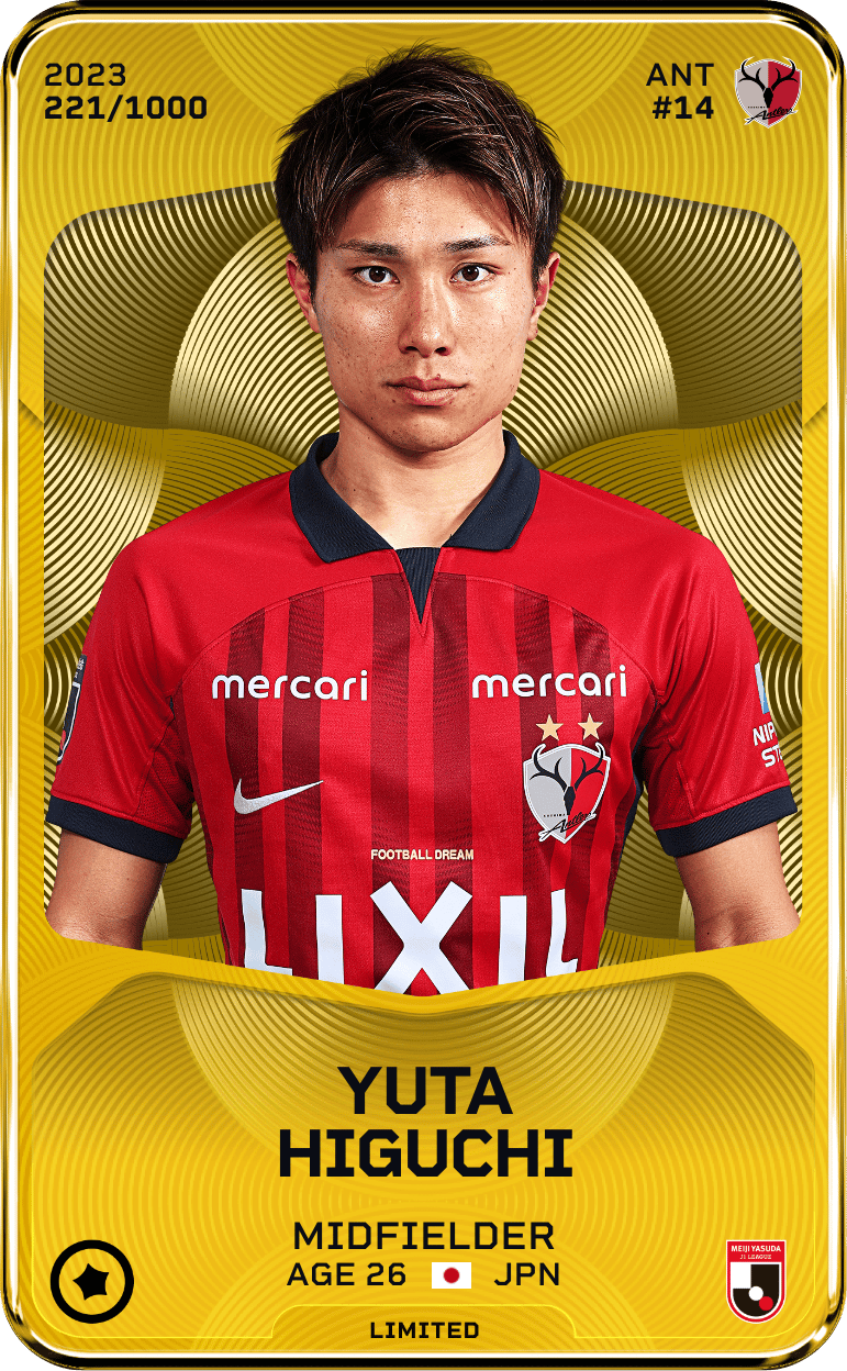 Yuta Higuchi 2023-24 • Limited 221/1000
