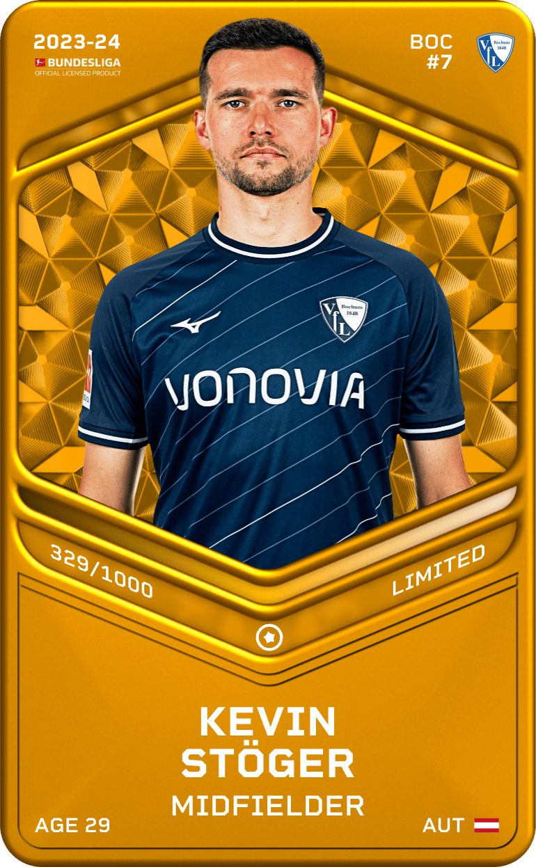 Kevin Stöger 2023-24 • Limited 329/1000