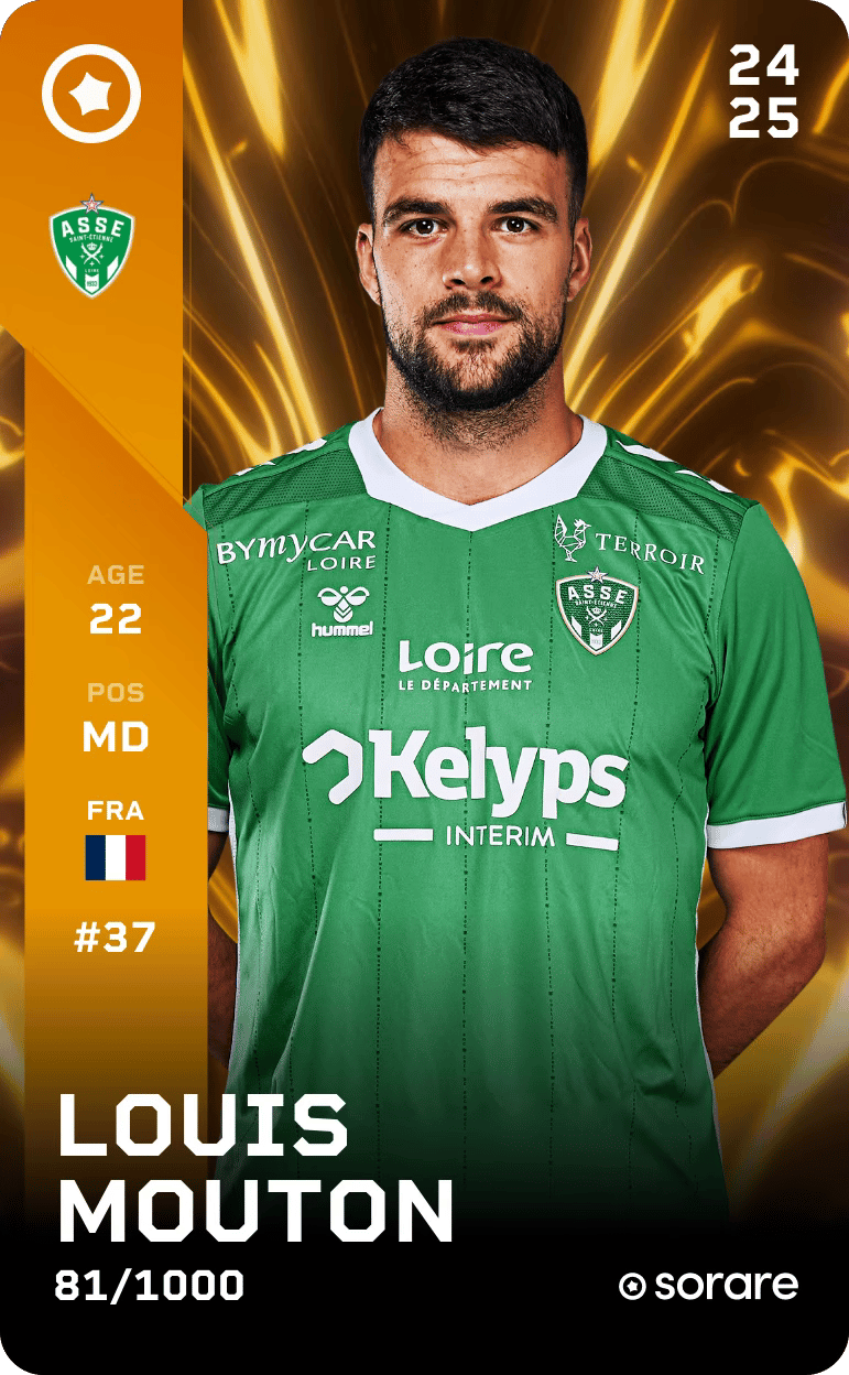 Louis Mouton 2024-25 • Limited 81/1000