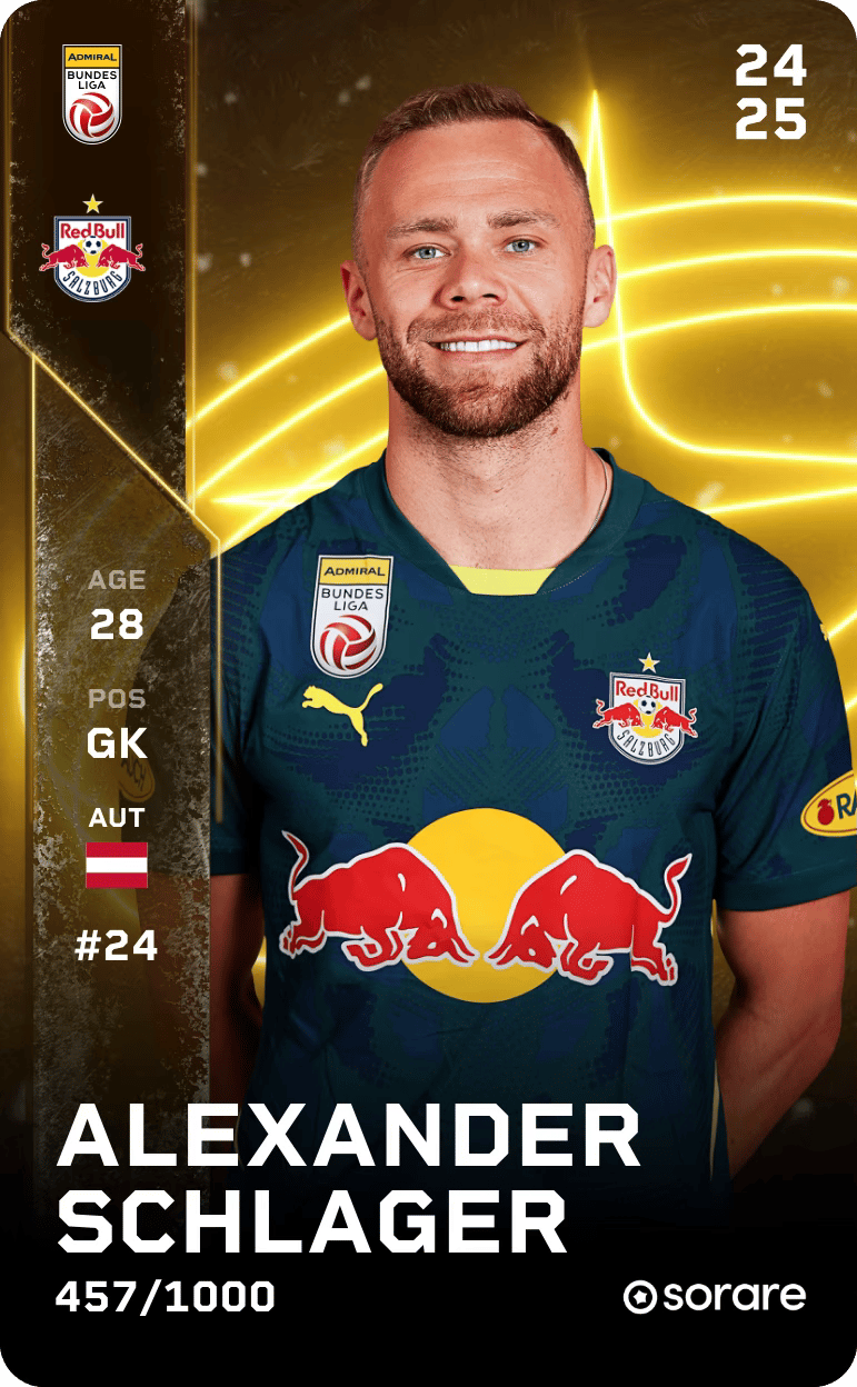 Alexander Schlager 2024-25 • Limited 457/1000