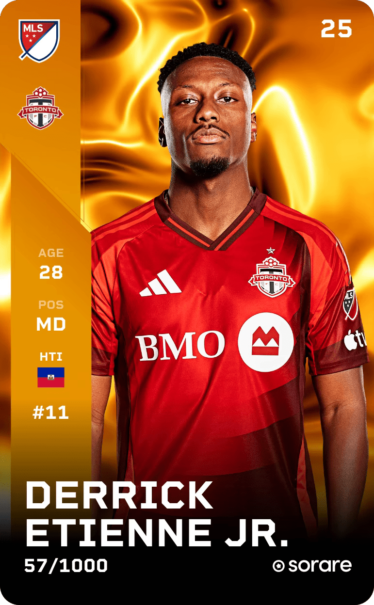 Derrick Etienne Jr. 2025-26 • Limited 57/1000