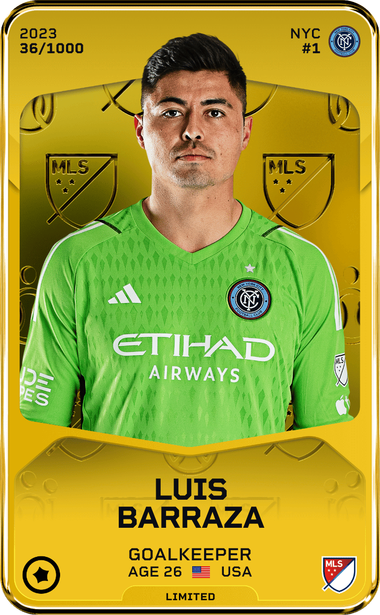 Luis Barraza 2023-24 • Limited 36/1000