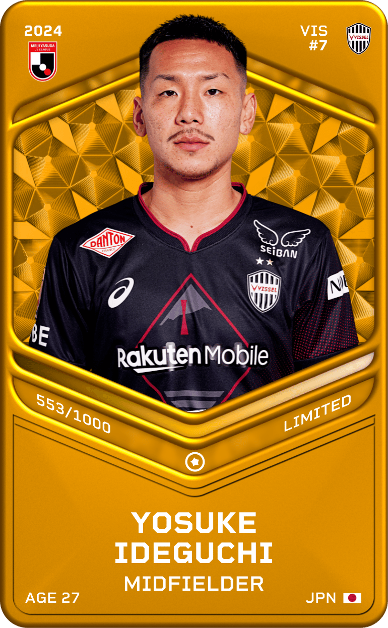 Yosuke Ideguchi 2024-25 • Limited 553/1000