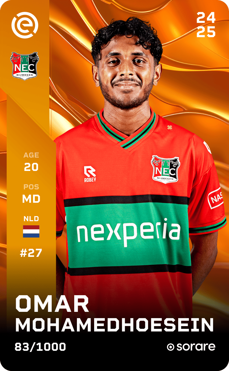 Omar Mohamedhoesein 2024-25 • Limited 83/1000