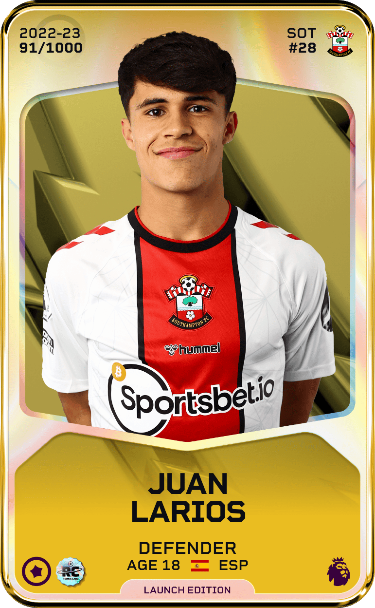 Juan Larios 2022-23 • Limited 91/1000