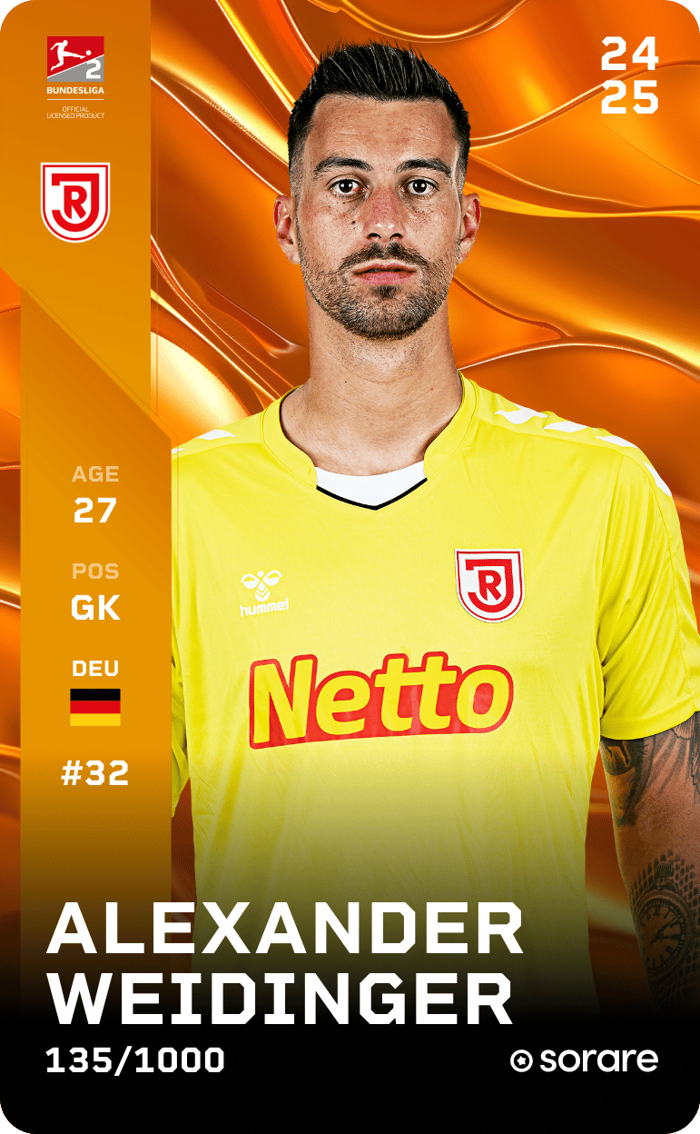 Alexander Weidinger 2024-25 • Limited 135/1000