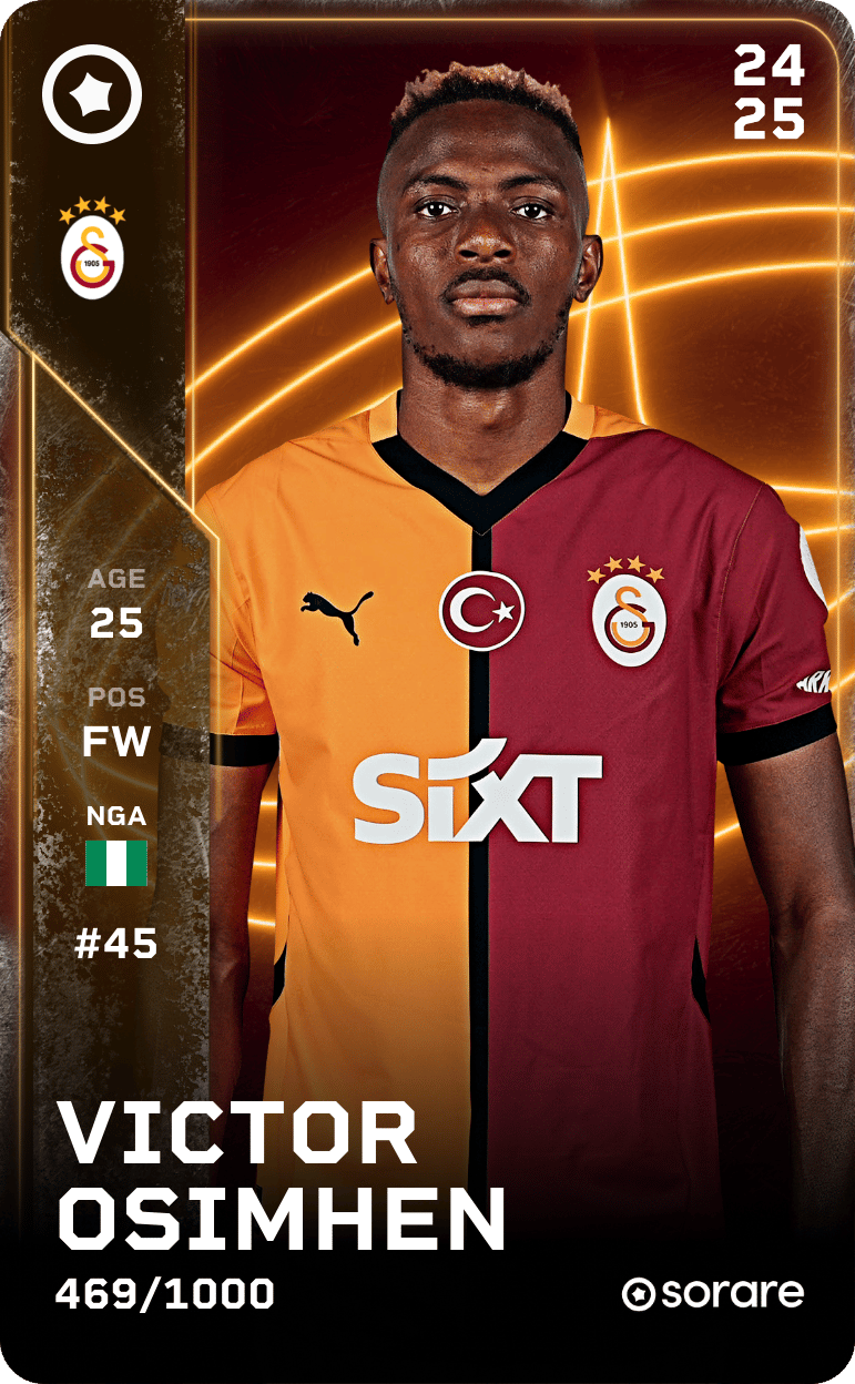 Victor Osimhen 2024-25 • Limited 469/1000