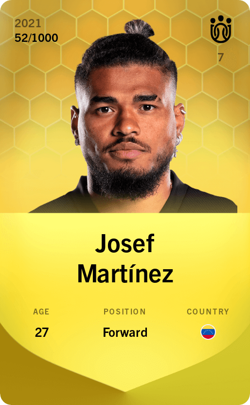 Josef Martínez 2021-22 • Limited 52/1000