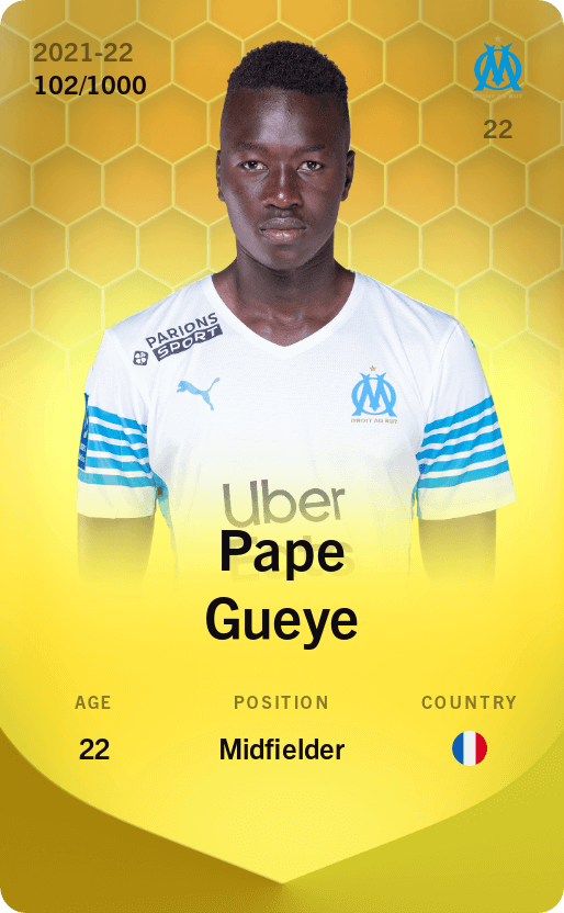 Pape Gueye 2021-22 • Limited 102/1000