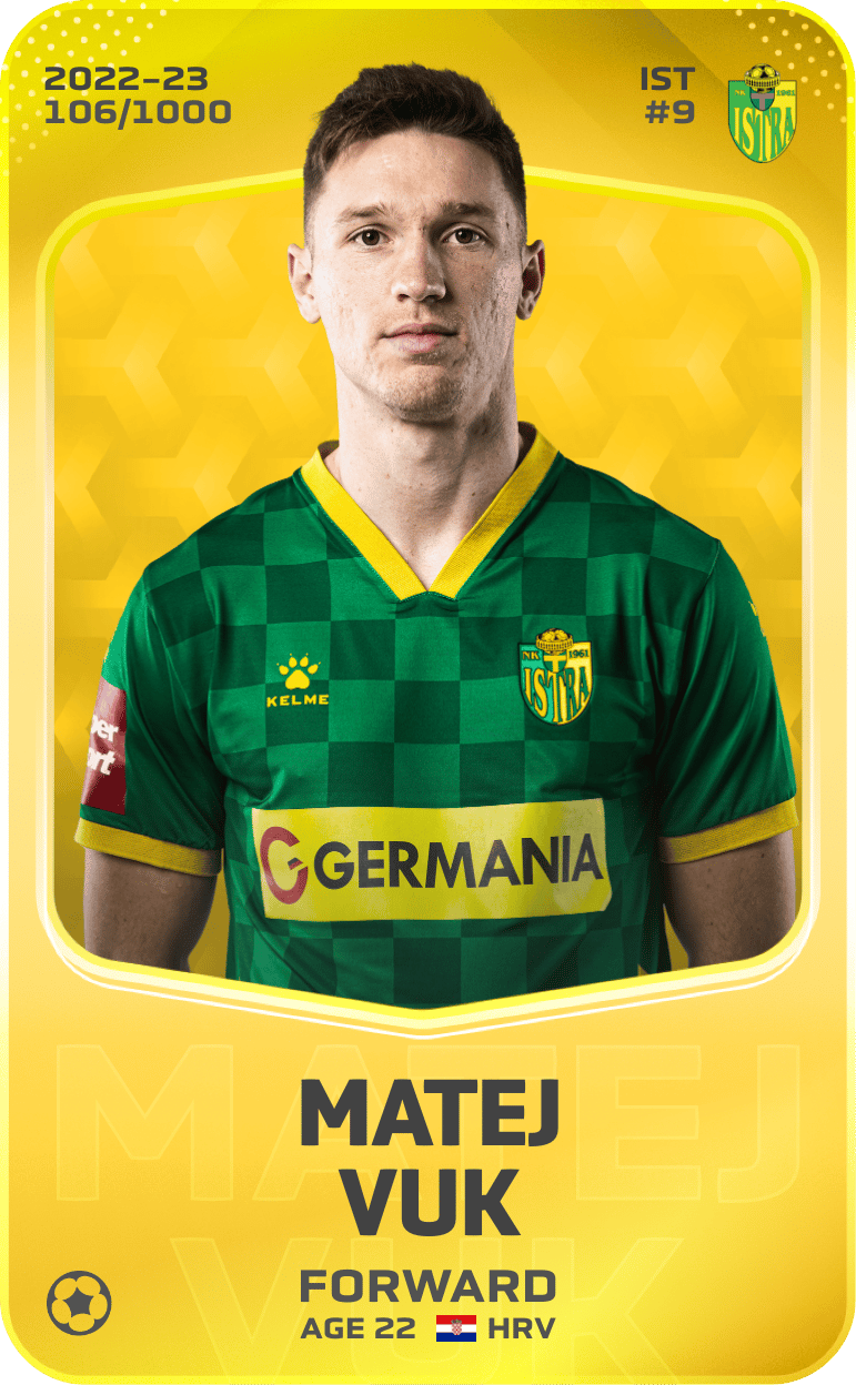 Matej Vuk 2022-23 • Limited 106/1000