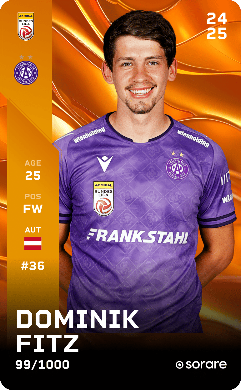 Dominik Fitz 2024-25 • Limited 99/1000