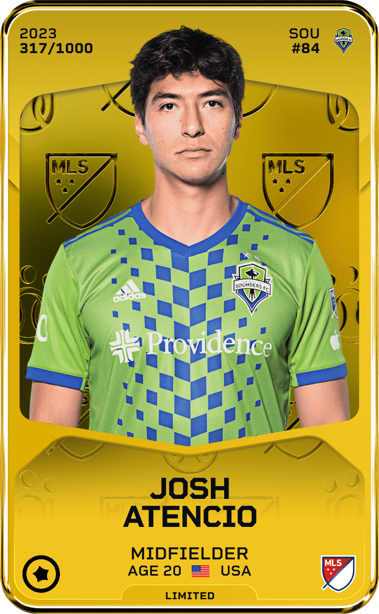 Josh Atencio 2023-24 • Limited 317/1000