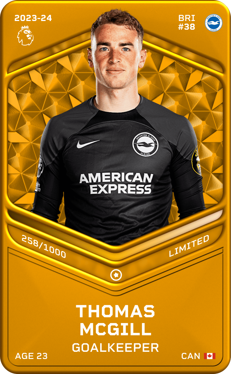 Thomas McGill 2023-24 • Limited 258/1000
