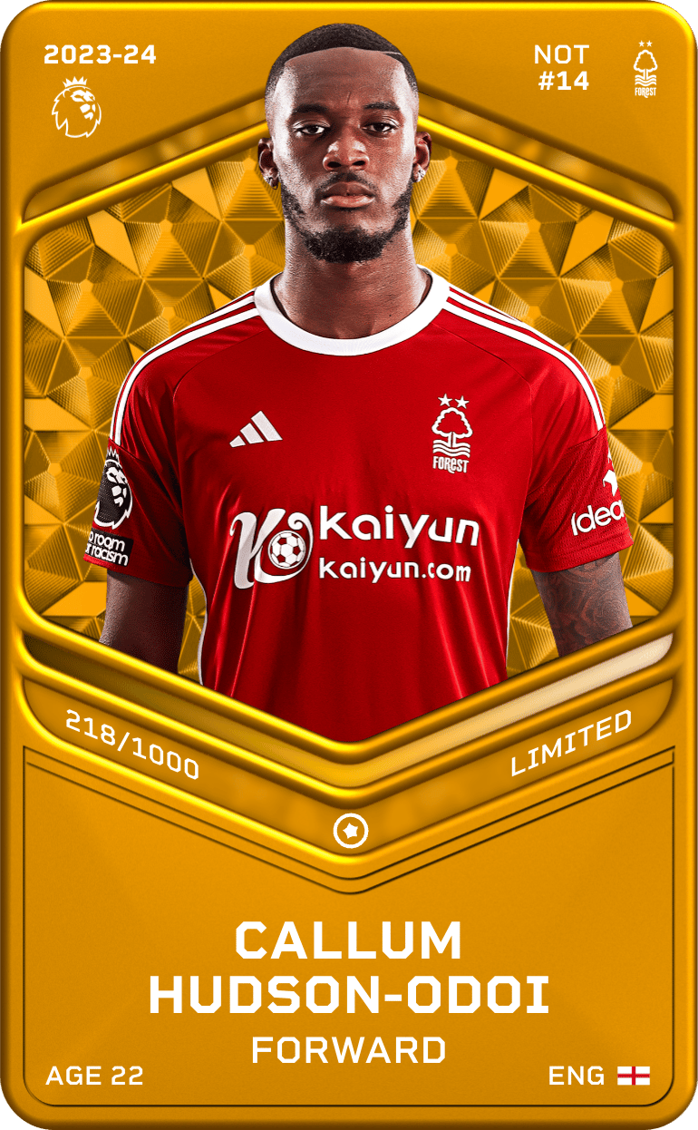 Callum Hudson-Odoi 2023-24 • Limited 218/1000
