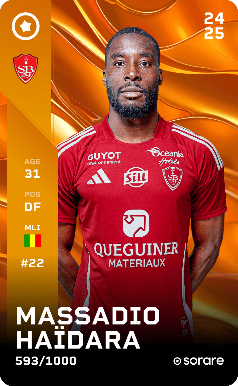Massadio Haïdara 2024-25 • Limited 593/1000