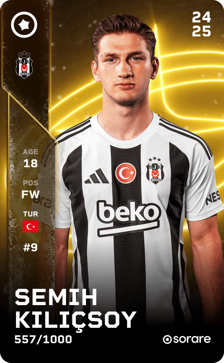 Semih Kılıçsoy 2024-25 • Limited 557/1000