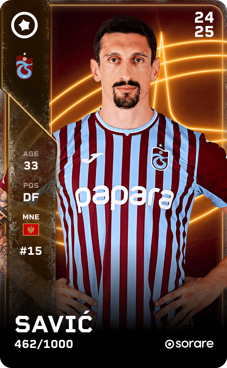 Stefan Savić 2024-25 • Limited 462/1000